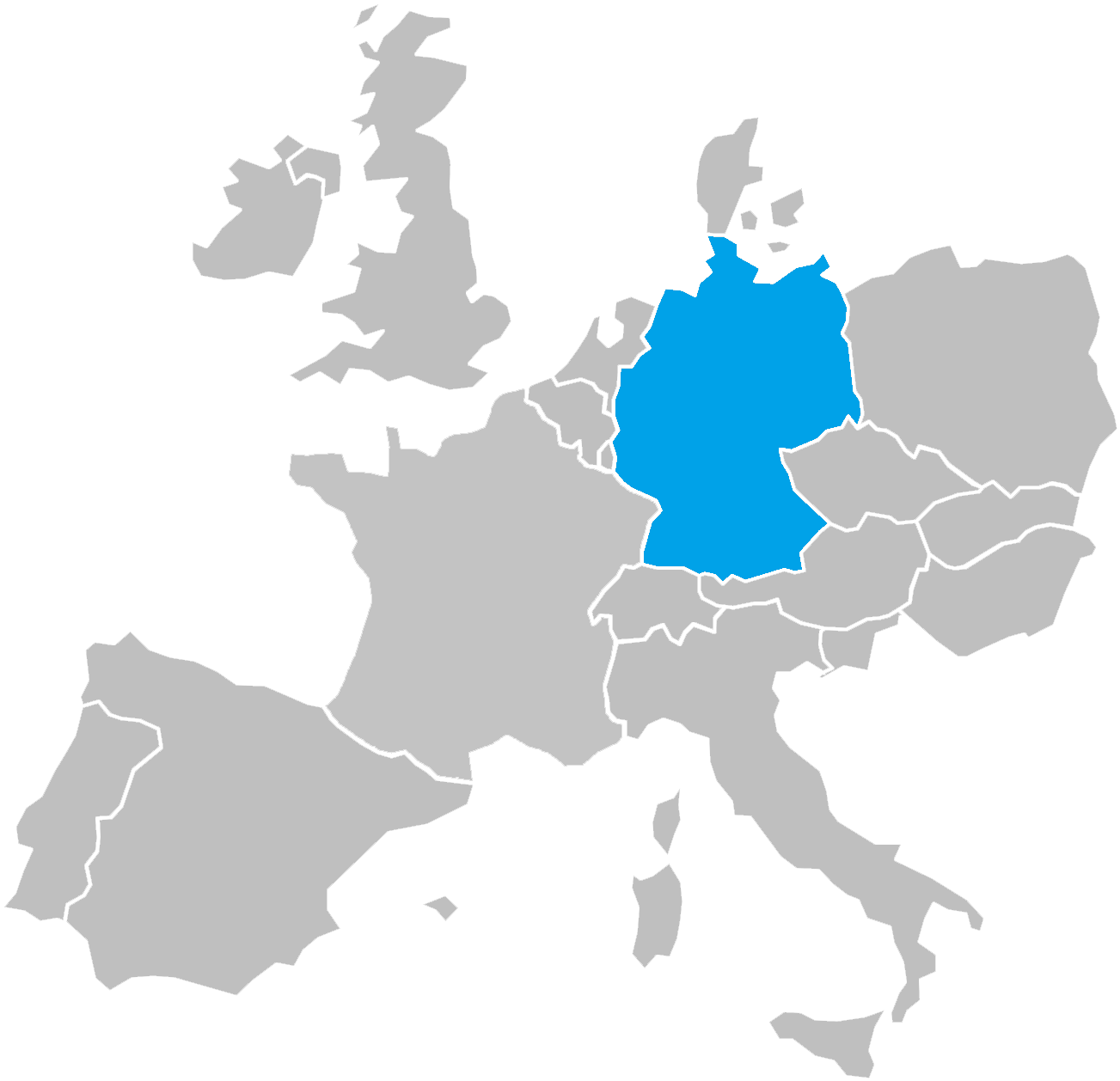 map germany